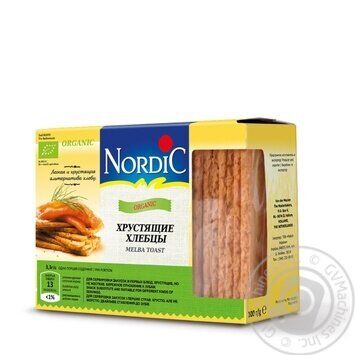 Хлебцы Nordic органический хрустящие 100г
