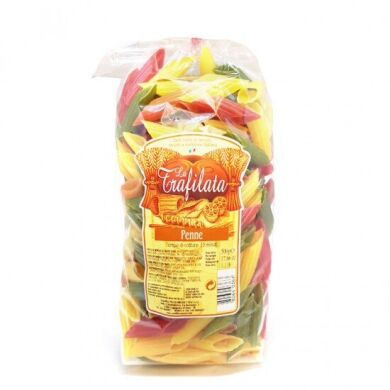 Макароны Penne Tricolore "Pastello", 500 гр