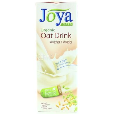 Овсяное органическое молоко "Joya", 1 л