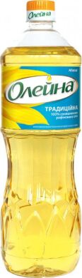 Масло подсолнечное Олейна Традиційна рафинированное 850мл