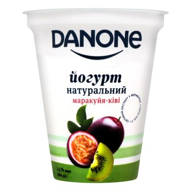 Йогурт Danone Маракуйя-Киви 2,5% 260г