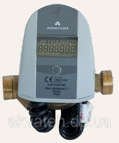 Теплосчетчик квартирный 1/2" Apator ELF ДУ15 (Польша)