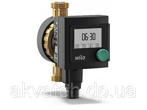 Рециркуляционный насос ГВС WILO-Star-Z NOVA T1/2" с таймером и термостатом (Германия)