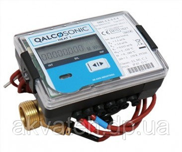 Счетчик тепла ультразвуковой dy25 QALCOSONIC HEAT 1 25-3,5 L 260mm Axis Industries (Литва)