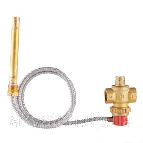 Клапан защиты котла от перегрева Honeywell TS 131-3/4A , 95 С, с выносным датчиком ― 1,3 м