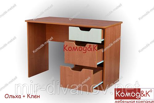 Стол письменный Школьник Софт. Ольха+Клен