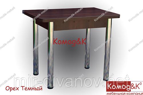 Стол Кухонный 900*600 раскладной цвет Орех Темный