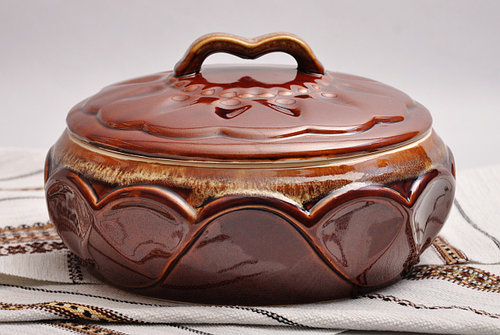 Горшок духовой, жаровня "Ромашка" 3 л