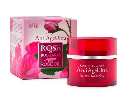 Антивозрастной Ультра крем с розовым маслом Rose of Bulgaria
