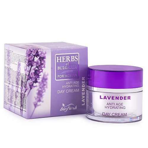 Дневной крем для лица антивозрастной Lavender