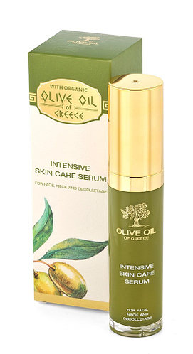 Сыворотка для интенсивного ухода за лицом, шеей и декольте OLIVE OIL OF GREECE