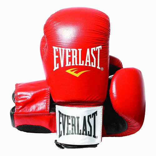 Боксерские перчатки кожа заменитель EVERLAST