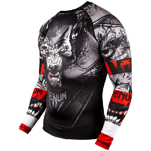 Рашгард Venum Werewolf Rashguard Long Sleeves Black