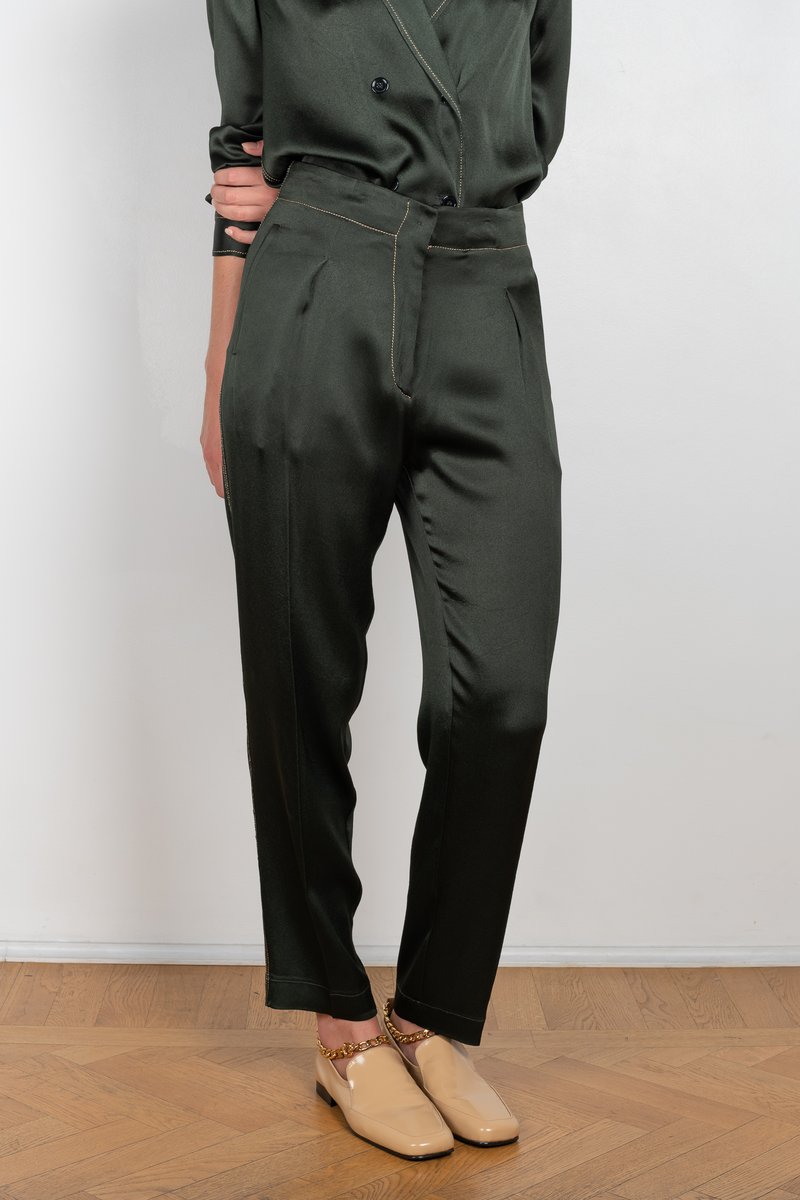 Satin Suiting Pants
