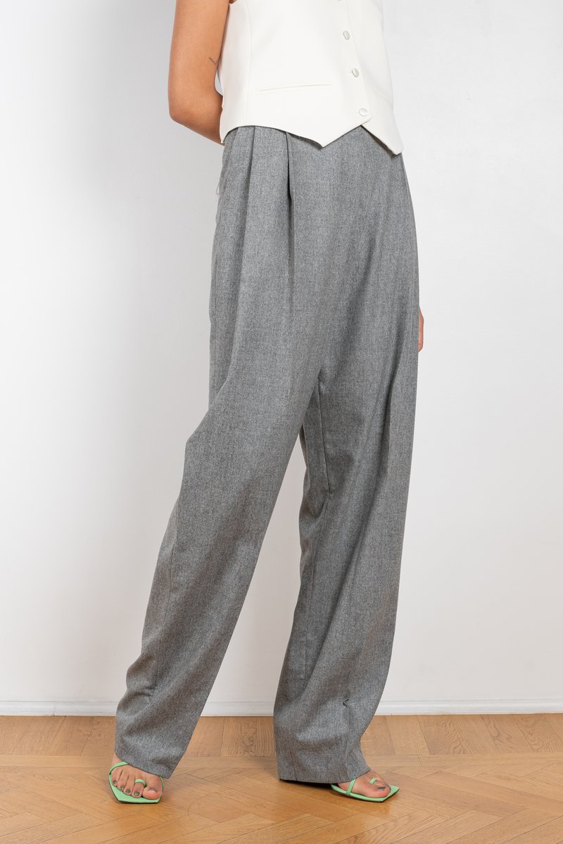 Pleated Pants