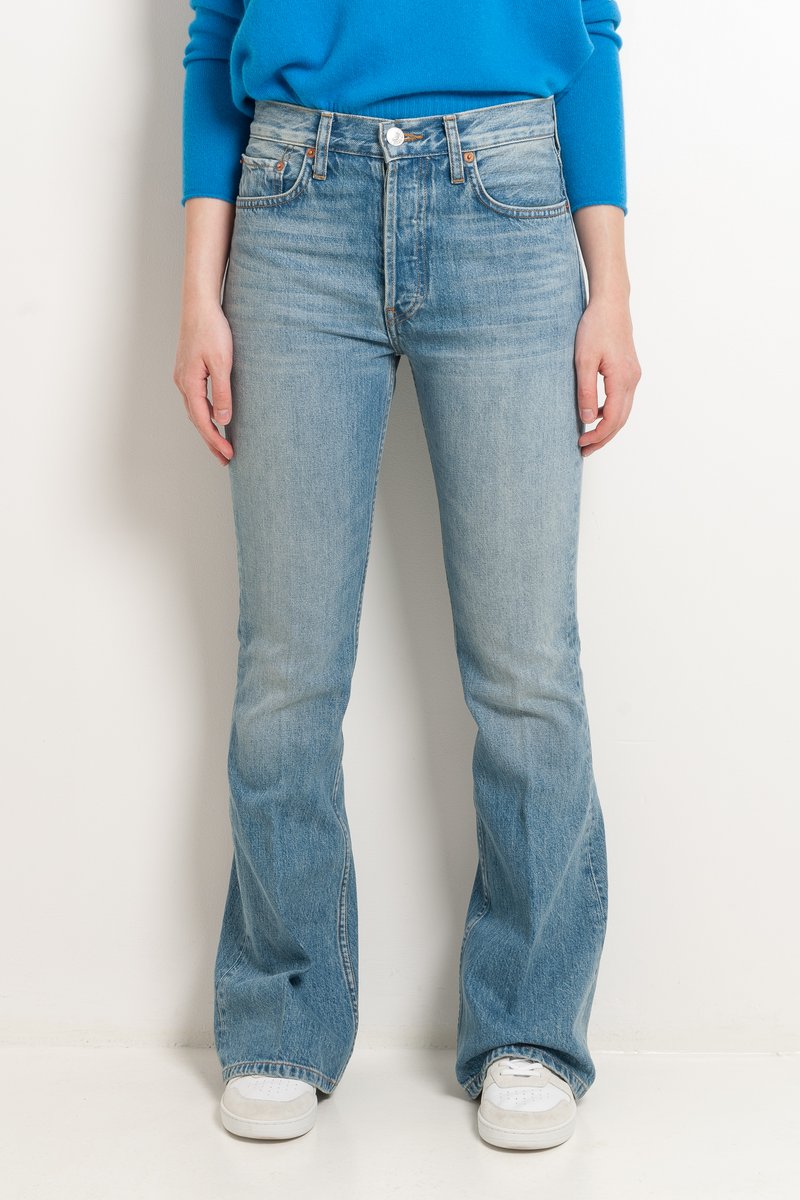 High Break Flare Jeans