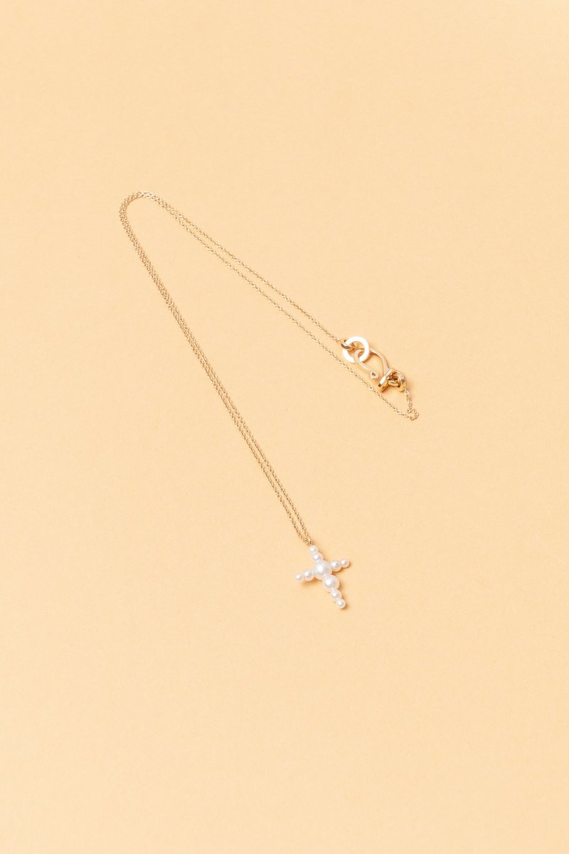 Petite Fellini Croix Necklace