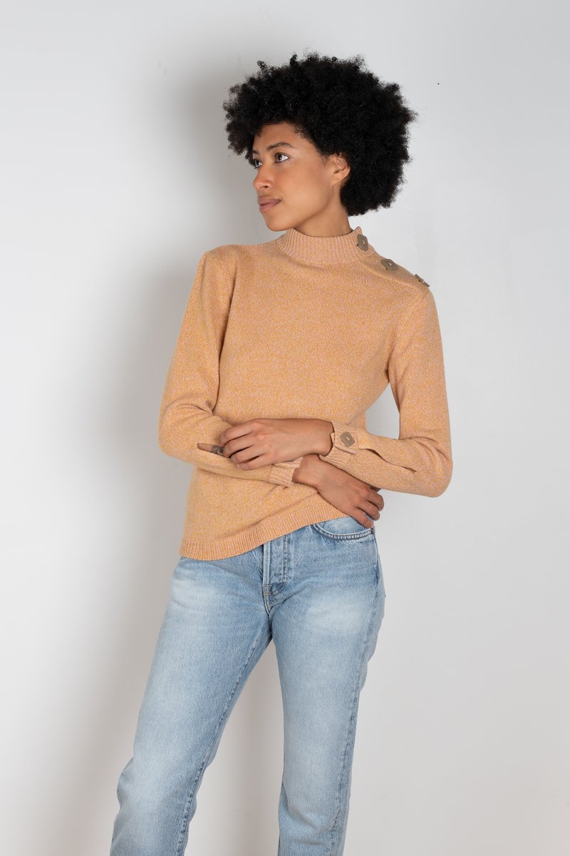 Buttoned Sweater