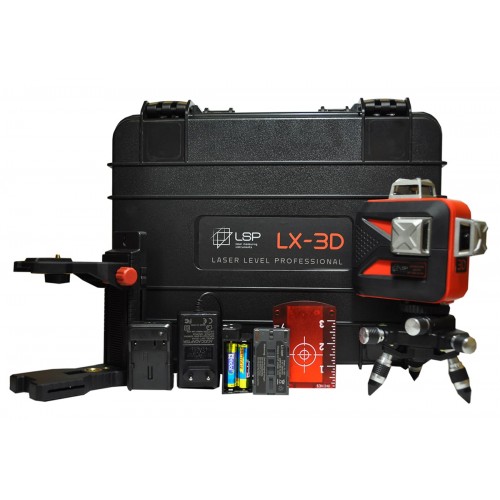 LSP LX-3D Pro лазерный уровень нивелир