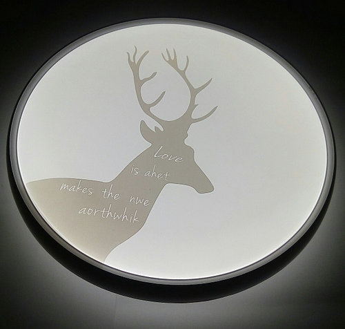 LED люстра плоская на пульте (светильник потолочный Smart) 86W 8638 ProСВЕТ