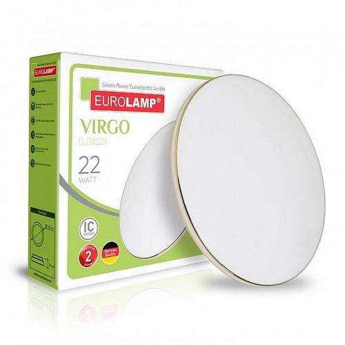 Светодиодный светильник EUROLAMP круглый накладной Virgo 22W 4000K