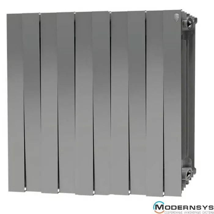 Радиатор Royal Thermo Piano Forte 4 секции (серый)
