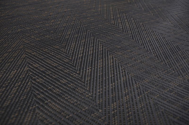 Плетеные рулоны Bolon Graphic Herringbone Black 103230