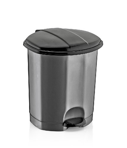 Ведро мусорное с педалью DUNYA PLASTIK ТУРЦИЯ (26,4 x 25,7 x 32,8СМ) 11 л. 01012