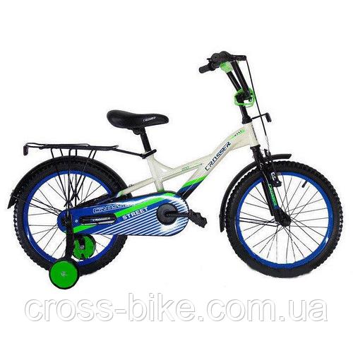 Детский двухколесный велосипед Crosser Street 20" дюймов кроссер стрит