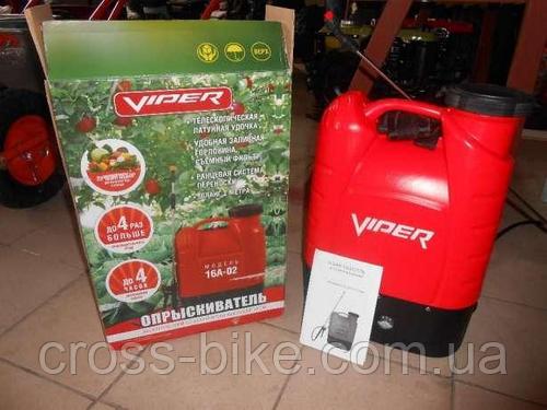 Опрыскиватель садовый электрический Viper 16А-02