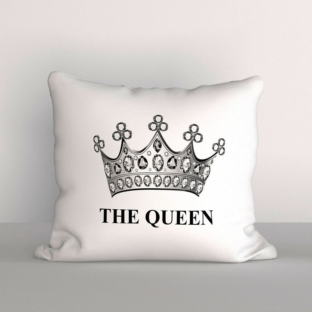 Наволочка декоративная "The Queen", 45*45 см