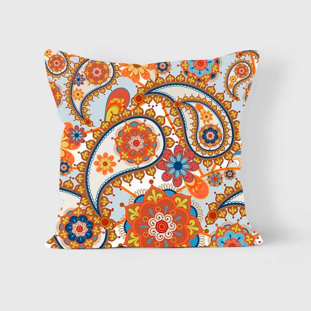 Наволочка декоративная "Пейсли яркий", 45*45 см