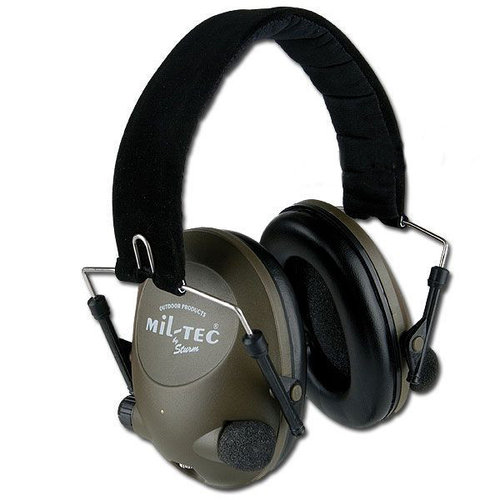 Активные наушники Mil-tec олива