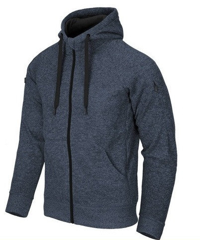 Куртка COVERT TACTICAL HOODIE (FullZip) - Blue Melange