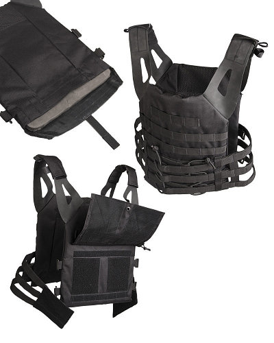 Чехол для бронежилета PLATE CARRIER WESTE GEN.II чёрный