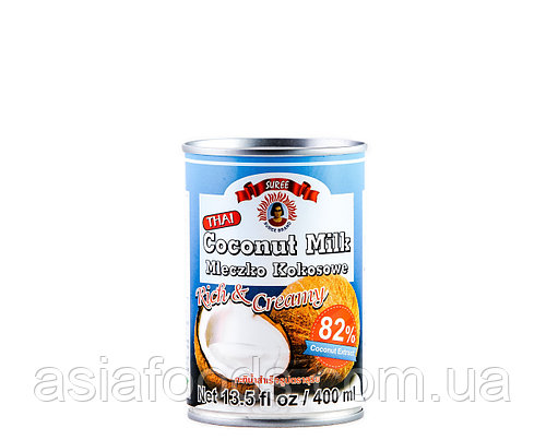 Кокосовое молоко 82% Rich &amp; Creamy Suree 400 мл