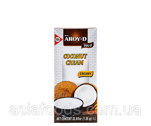 Кокосовые сливки/крем 85% AROY-D 1 л
