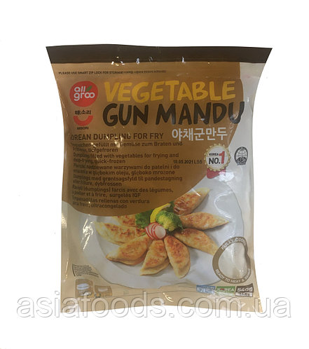 Пельмени Гьодза с овощами для жарки ALL GROO 540 г