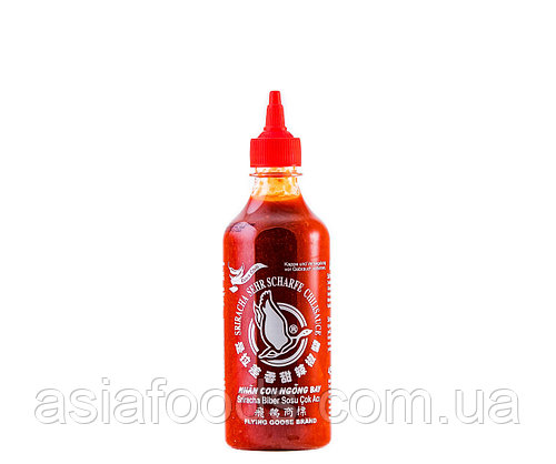 Соус Шрирача екстра-острый чили (70% чили) Sriracha Flying Goose Brand 455 мл