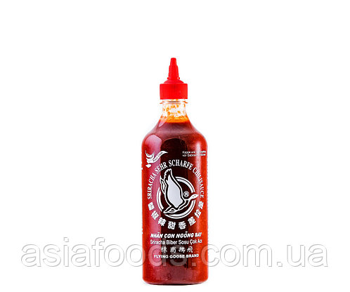Соус Шрирача екстра-острый чили (70% чили) Sriracha Flying Goose Brand 730 мл