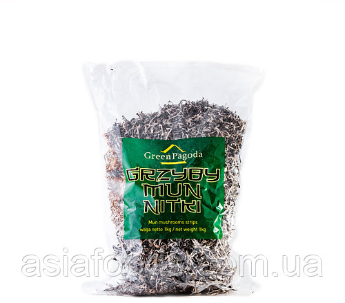 Грибы Мун Древесный (нарезка нити) Green Pagoda 1000 г
