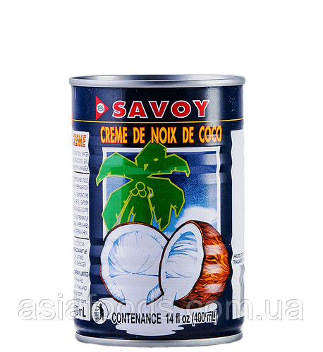 Кокосовые сливки (крем) 70% Savoy 400 мл