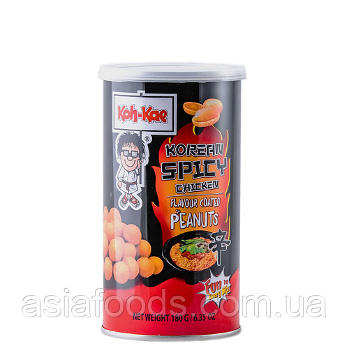 Арахис со вкусом корейской острой курицы Koh-Kae 180 г