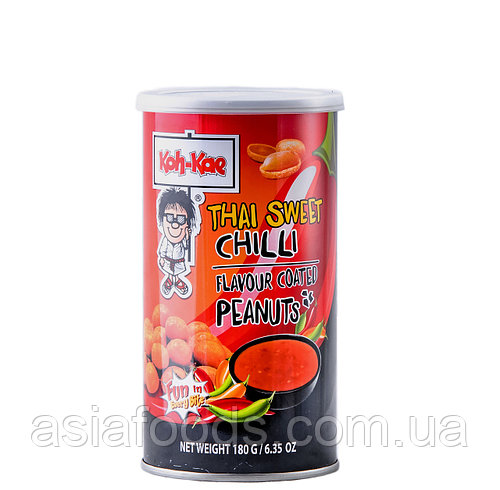Арахис со вкусом тайского сладкого чили Koh-Kae 180 г