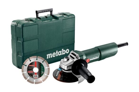 Угловая шлифмашина Metabo W 750-125 Set