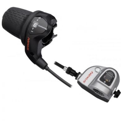 Шифтер Shimano NEXUS SL-3S42 3-скорости, черная + стандартная грипса + трос