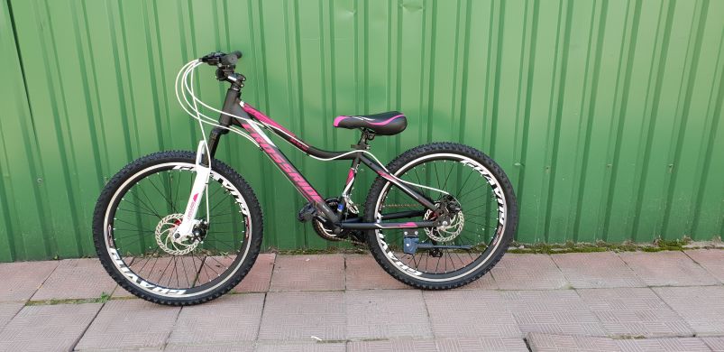 Велосипед CROSSRIDE MOLLY LADY MTB 24" 13" Черный/Розовый (Сp26MTB04a2)