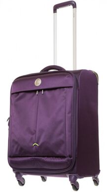 Чемодан текстильный на 4-х колесах Delsey Flight Lite 233810 (средний)