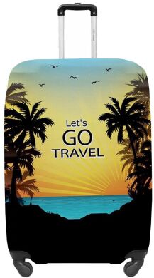 Чехол защитный для большого чемодана из неопрена L Lets Go 8001-0426