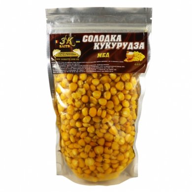 3K Baits зерновой МИКС КУКУРУЗА (мед) 0,5кг.